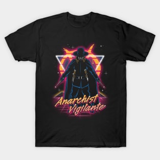 Retro Anarchist Vigilante T-Shirt